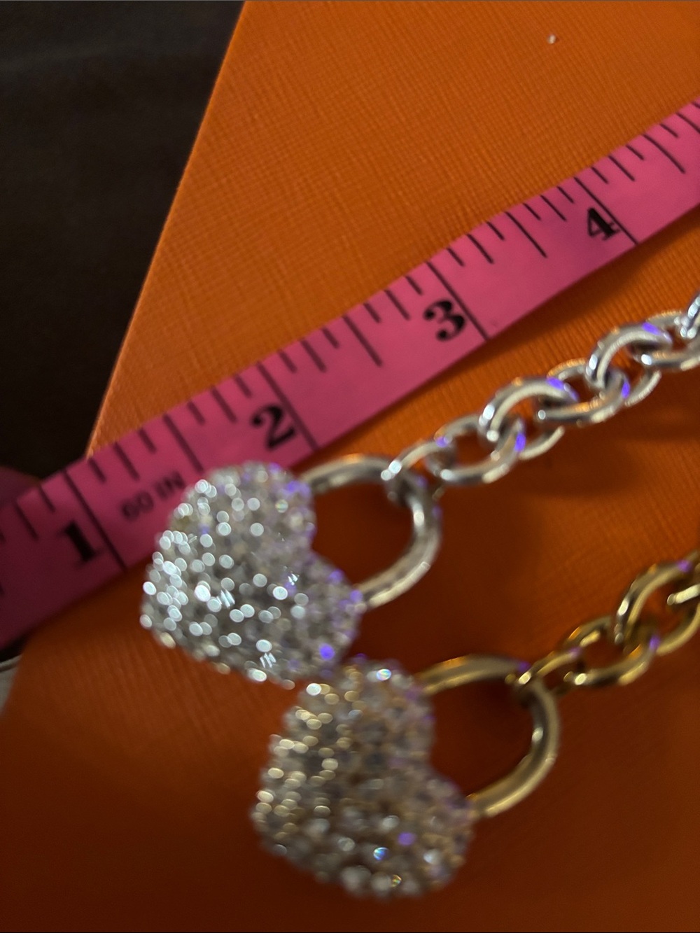 Bebe Puffy Rhinestone Bracelets - Picture 7 of 7